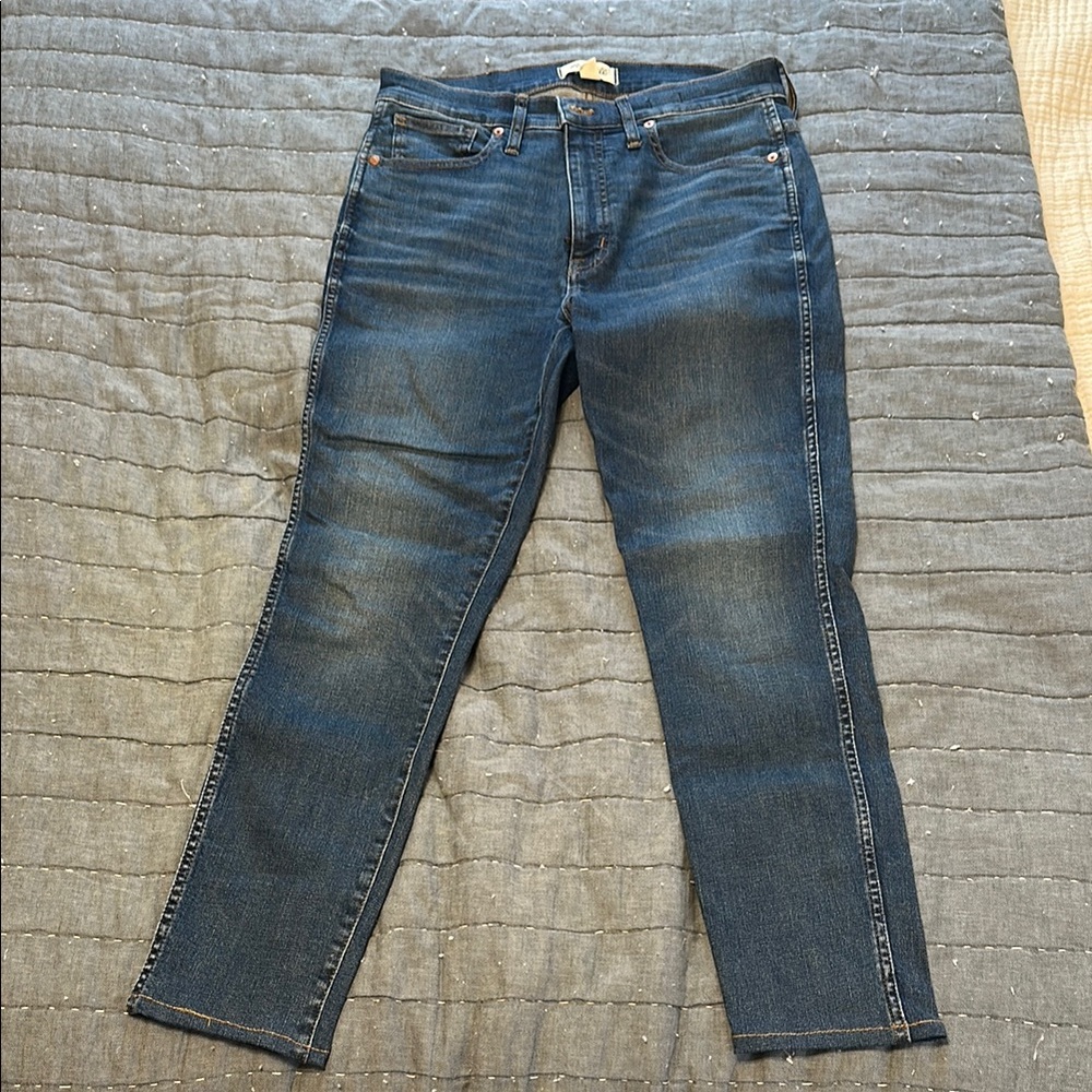 Madewell 10” High-Rise Skinny Jeans, 30